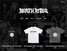 Tablet Screenshot of death-rites.com